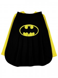 Batman Boys Παιδική Μπλούζα με Κάπα 6-9 Χρονών Κίτρινο