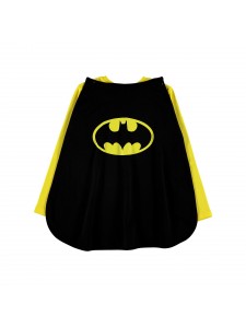 Batman Boys Παιδική Μπλούζα με Κάπα 6-9 Χρονών Κίτρινο