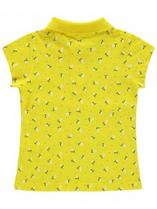 Civil Girls Παιδικό T-Shirt 6-9 Χρονών Κίτρινο