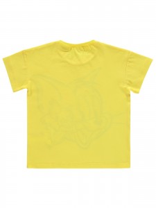 Tom ve Jerry Girls Παιδικό T-Shirt 2-5 Χρονών Κίτρινο