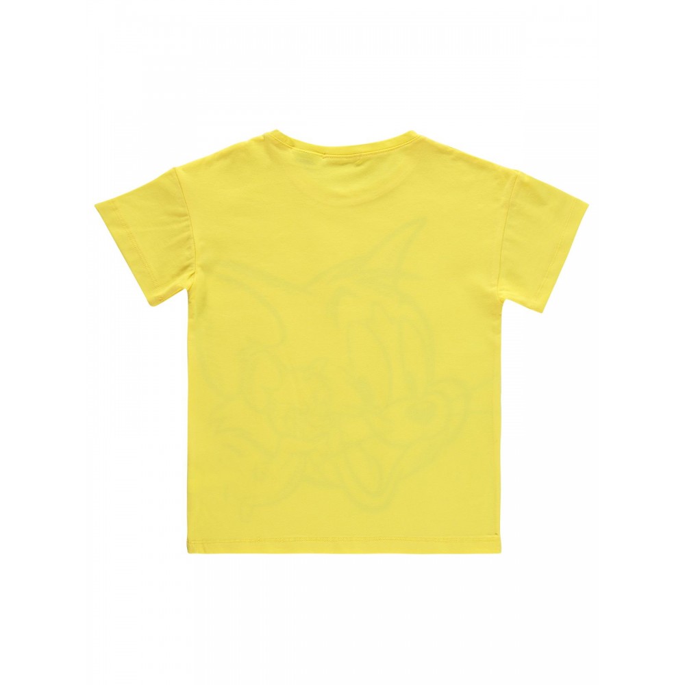 Tom ve Jerry Girls Παιδικό T-Shirt 10-13 Χρονών Κίτρινο