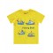 Civil Boys Παιδικό T-Shirt 2-5 Χρονών Κίτρινο