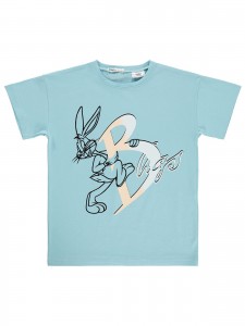 Bugs Bunny Girls Παιδικό T-Shirt 10-13 Χρονών Μπλε