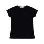 Civil Girls Παιδικό T-Shirt 2-5 Χρονών Μαύρο