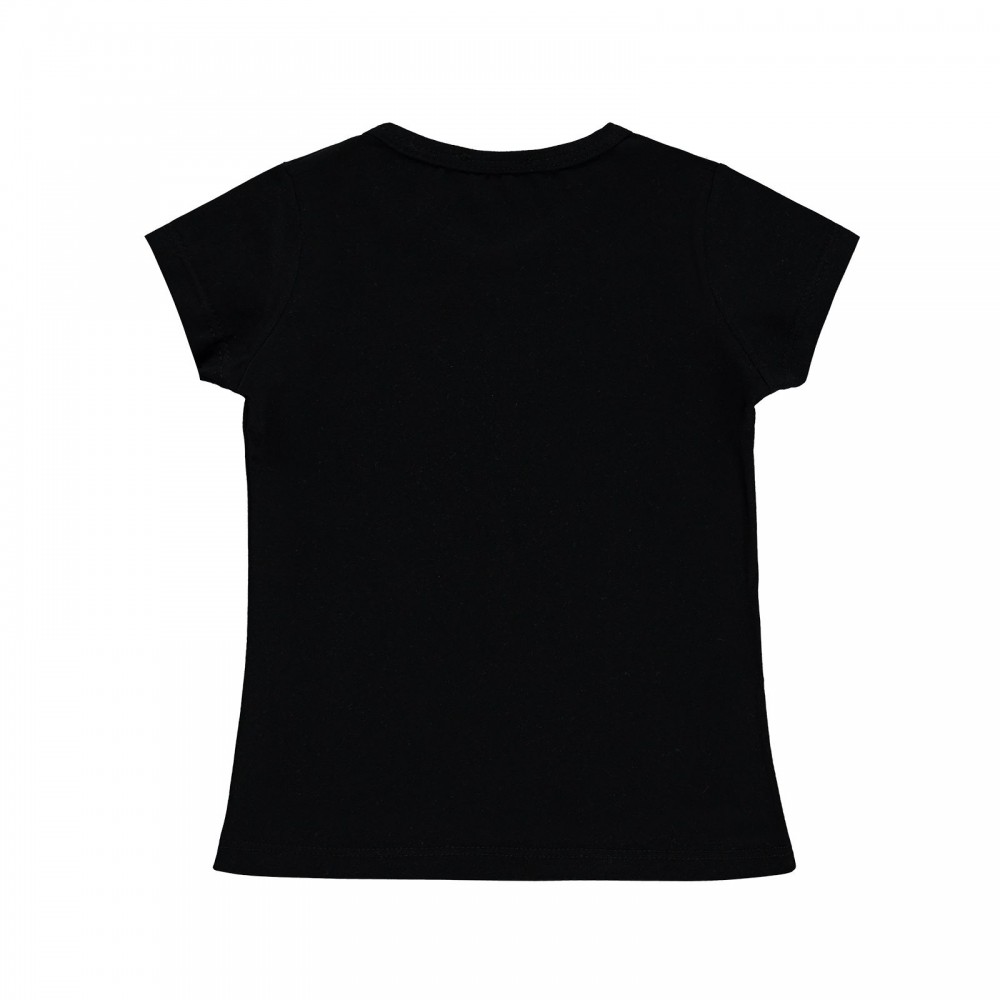 Civil Girls Παιδικό T-Shirt 2-5 Χρονών Μαύρο