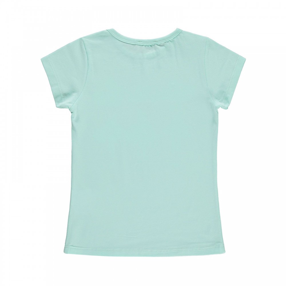 Civil Girls Παιδικό T-Shirt 6-9 Χρονών Πράσινο Νερού