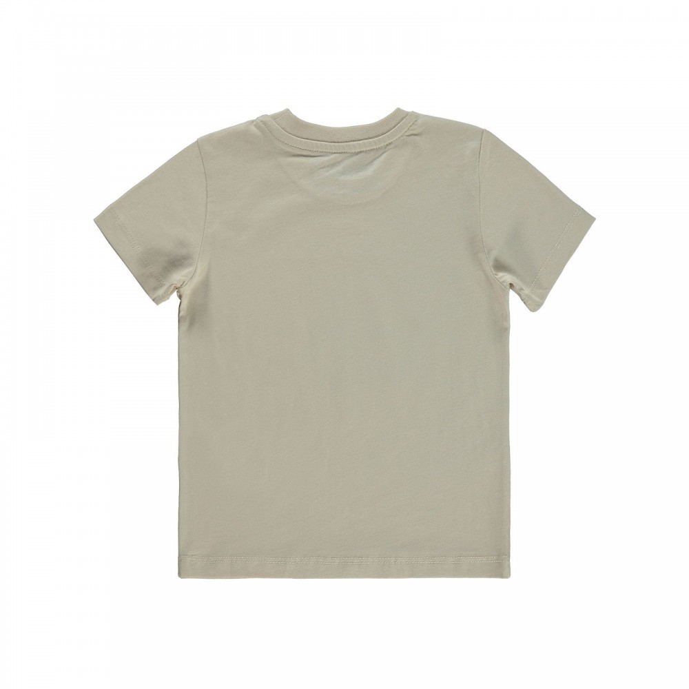 Civil Boys Παιδικό T-Shirt 2-5 Χρονών Χρώμα Πέτρας