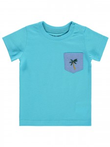 Civil Baby Boy Βρεφικό T-Shirt 6-18 Μηνών Τυρκουάζ