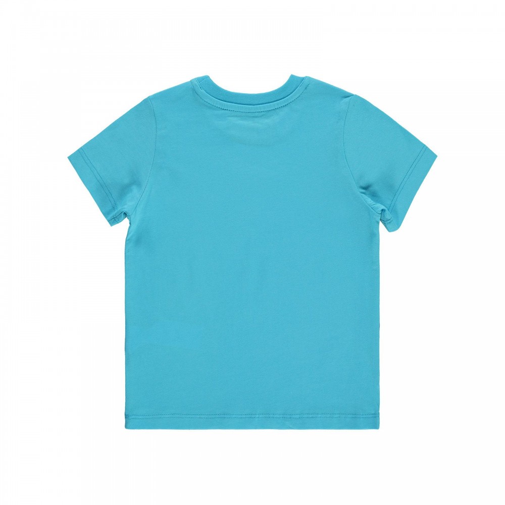 Civil Boys Παιδικό T-Shirt 2-5 Χρονών Τυρκουάζ
