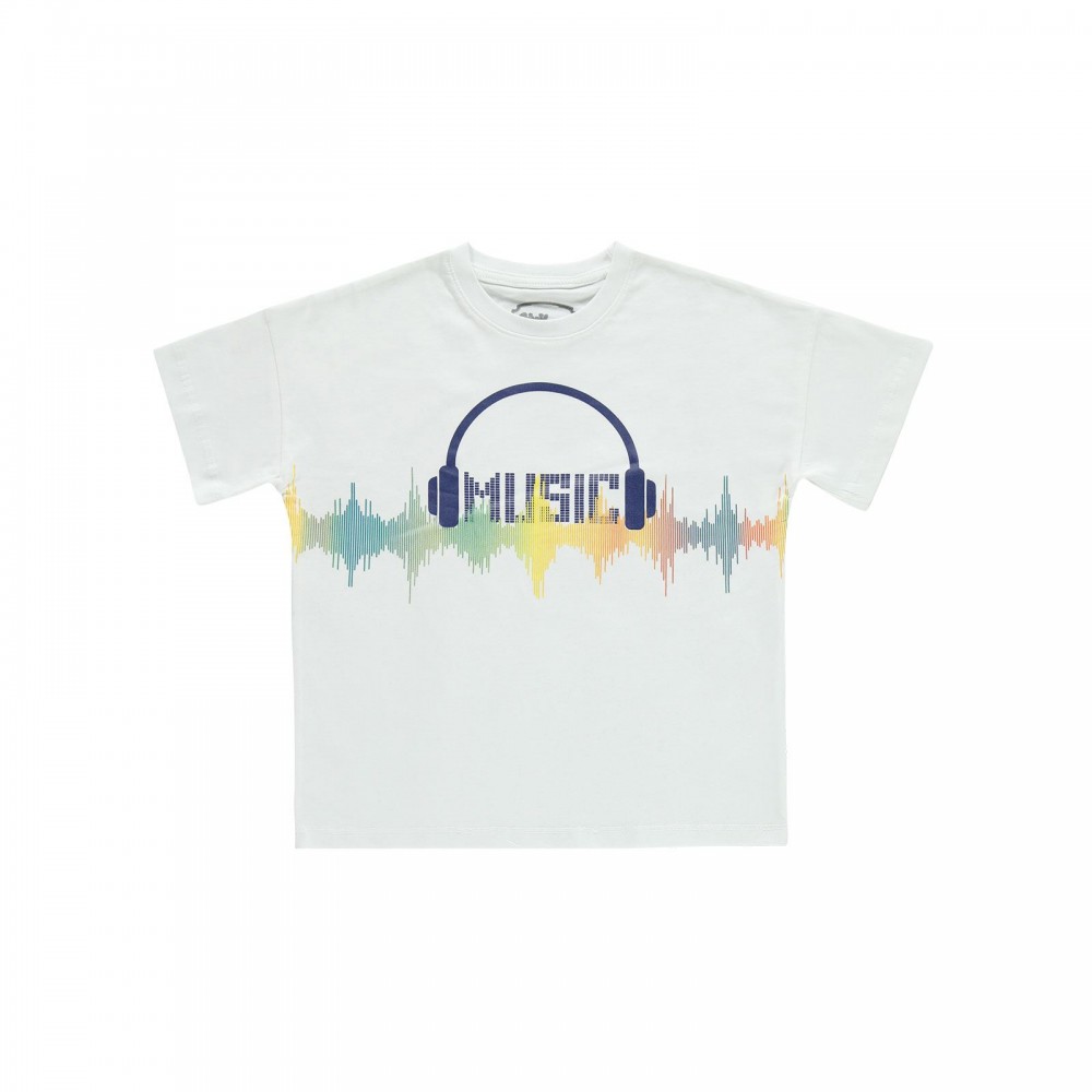 Civil Boys Παιδικό T-Shirt 10-13 Χρονών Λευκό