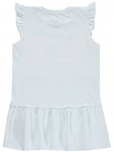 Civil Girls Παιδικό Φόρεμα 2-5 Χρονών Λευκό