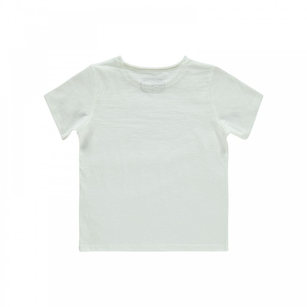 Civil Boys Παιδικό T-Shirt 6-9 Χρονών Εκρού
