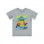 Civil Boys Παιδικό T-Shirt 2-5 Χρονών Γκρι Μελανζέ