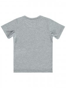 Civil Boys Παιδικό T-Shirt 2-5 Χρονών Γκρι Μελανζέ