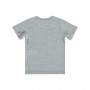 Civil Boys Παιδικό T-Shirt 2-5 Χρονών Γκρι Μελανζέ