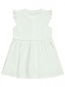 Civil Girls Παιδικό Φόρεμα 2-5 Χρονών Λευκό