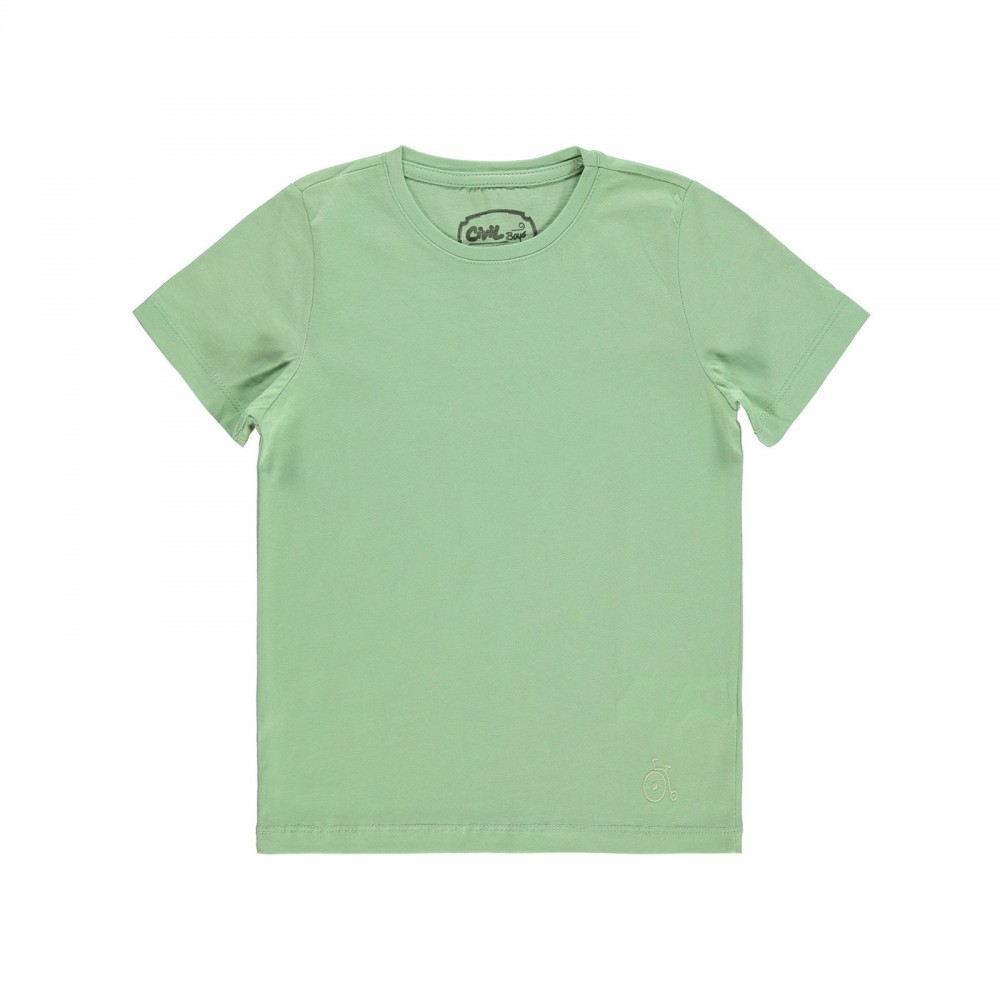 Civil Boys Παιδικό T-Shirt 6-9 Χρονών Πράσινο