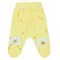 Civil Baby Βρεφικό Παντελόνι Φόρμας Με Κλειστό Ποδαράκι 1-9 Μηνών Κίτρινο