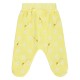 Civil Baby Βρεφικό Παντελόνι Φόρμας Με Κλειστό Ποδαράκι 1-9 Μηνών Κίτρινο