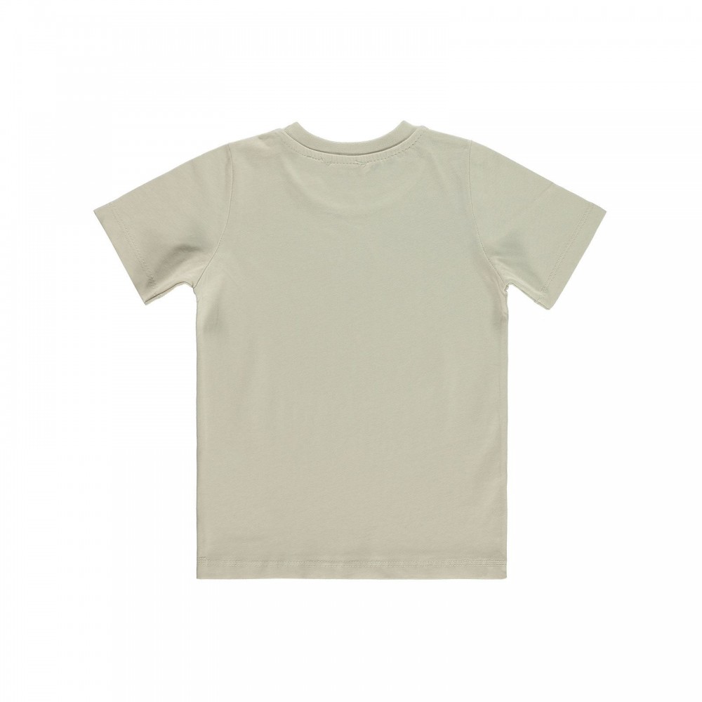 Civil Boys Παιδικό T-Shirt 2-5 Χρονών Χρώμα Πέτρας