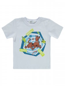 Scooby Doo Παιδικό T-Shirt 2-5 Χρονών Λευκό