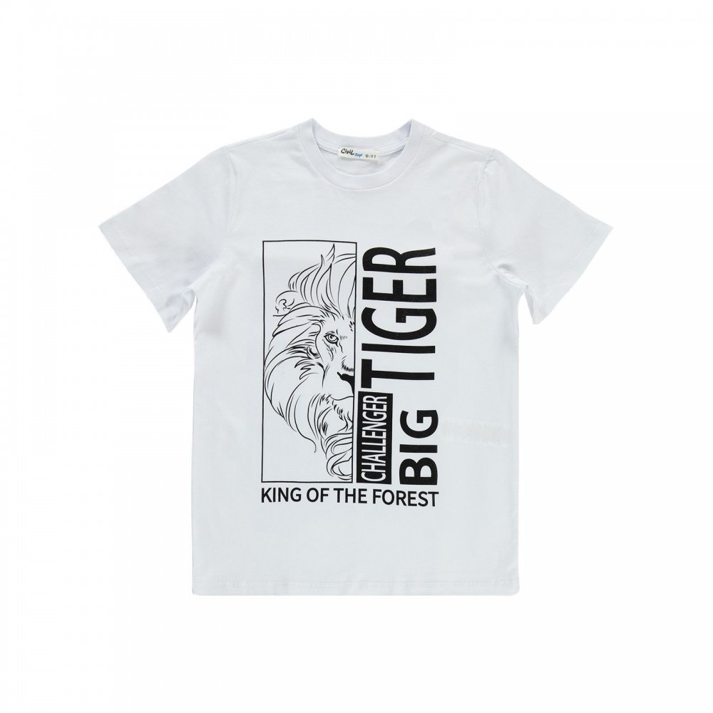 Civil Boys Παιδικό Πουκάμισο με T-shirt 10-13 Χρονών Μαύρο