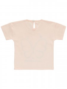 Civil Baby Girl Βρεφικό T-Shirt 6-18 Μηνών Ανοιχτό Σομόν