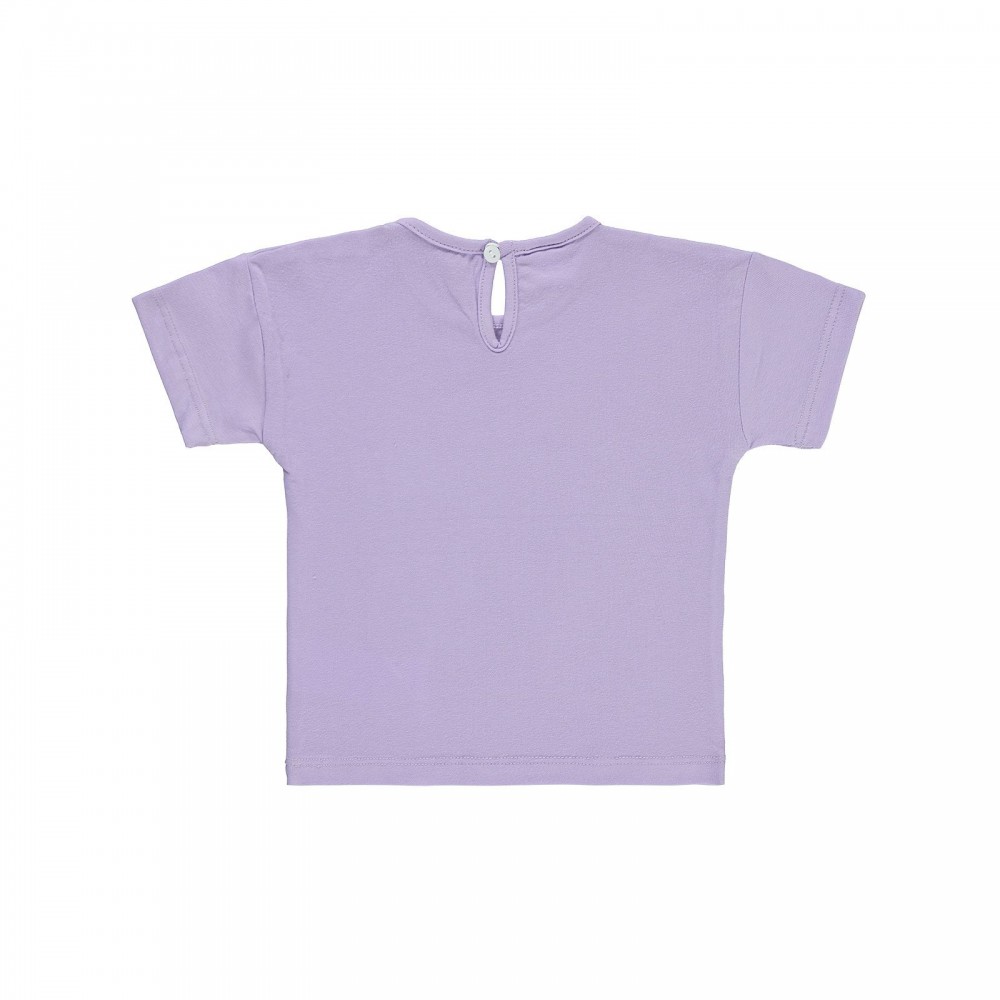 Civil Baby Girl Βρεφικό T-Shirt 6-18 Μηνών Λιλά