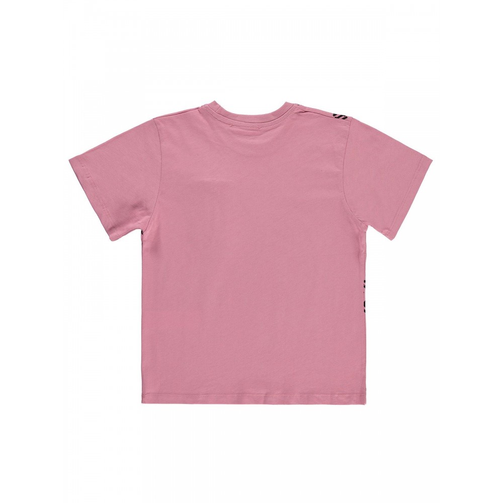 Civil Boys Παιδικό T-Shirt 6-9 Χρονών Ροζ