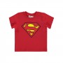 Superman Baby Boy Βρεφικό T-Shirt 6-18 Μηνών Κόκκινο