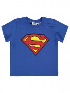 Superman Baby Boy Βρεφικό T-Shirt 6-18 Μηνών Μπλε