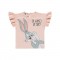 Bugs Bunny Baby Girl Βρεφικό T-Shirt 6-18 Μηνών Ανοιχτό Σομόν