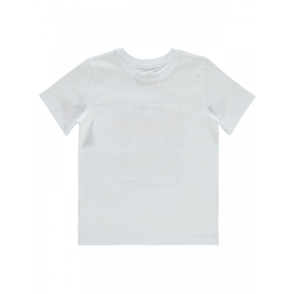 Civil Boys Παιδικό T-Shirt 6-9 Χρονών Λευκό
