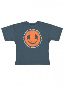 Civil Boys Παιδικό T-Shirt 2-5 Χρονών Ανθρακί