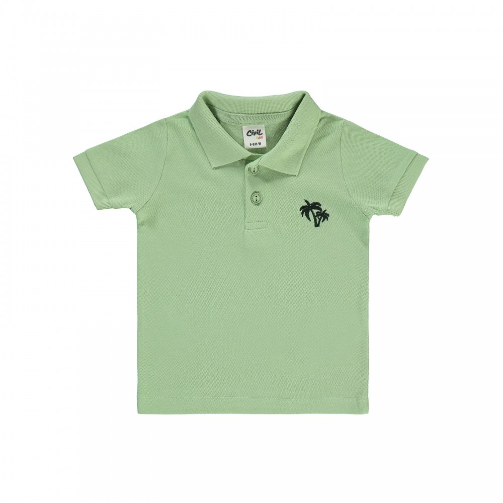 Civil Baby Boy Βρεφικό T-Shirt 6-18 Μηνών Πράσινο