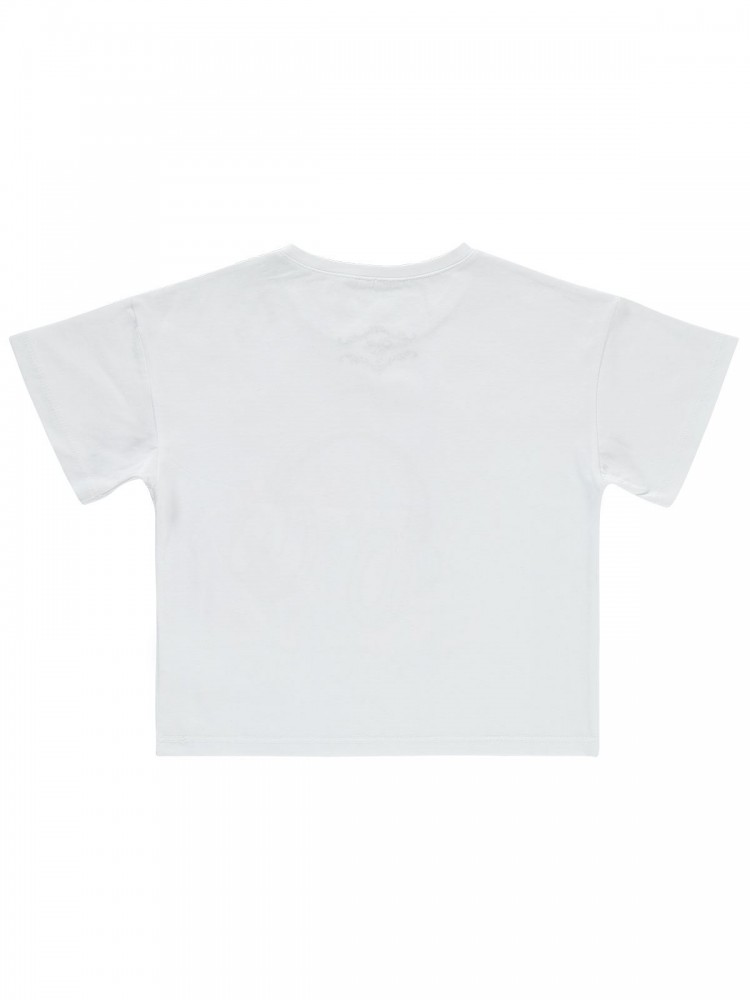 Civil Girls Παιδικό T-Shirt 6-9 Χρονών Λευκό