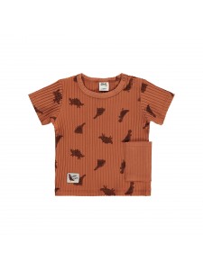Civil Baby Boy Βρεφικό T-Shirt 6-18 Μηνών Χάλκινο