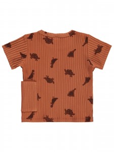Civil Baby Boy Βρεφικό T-Shirt 6-18 Μηνών Χάλκινο