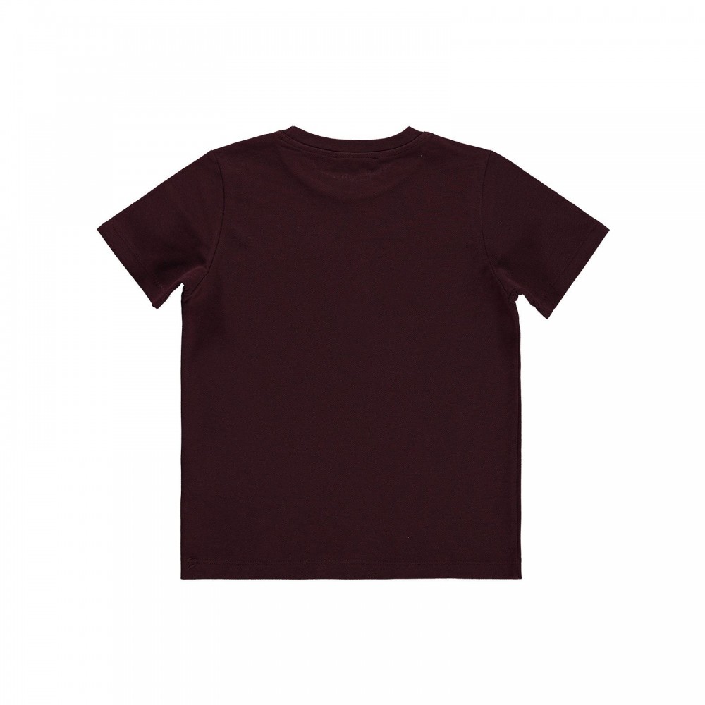 Civil Boys Παιδικό T-Shirt 6-9 Χρονών Μπορντό