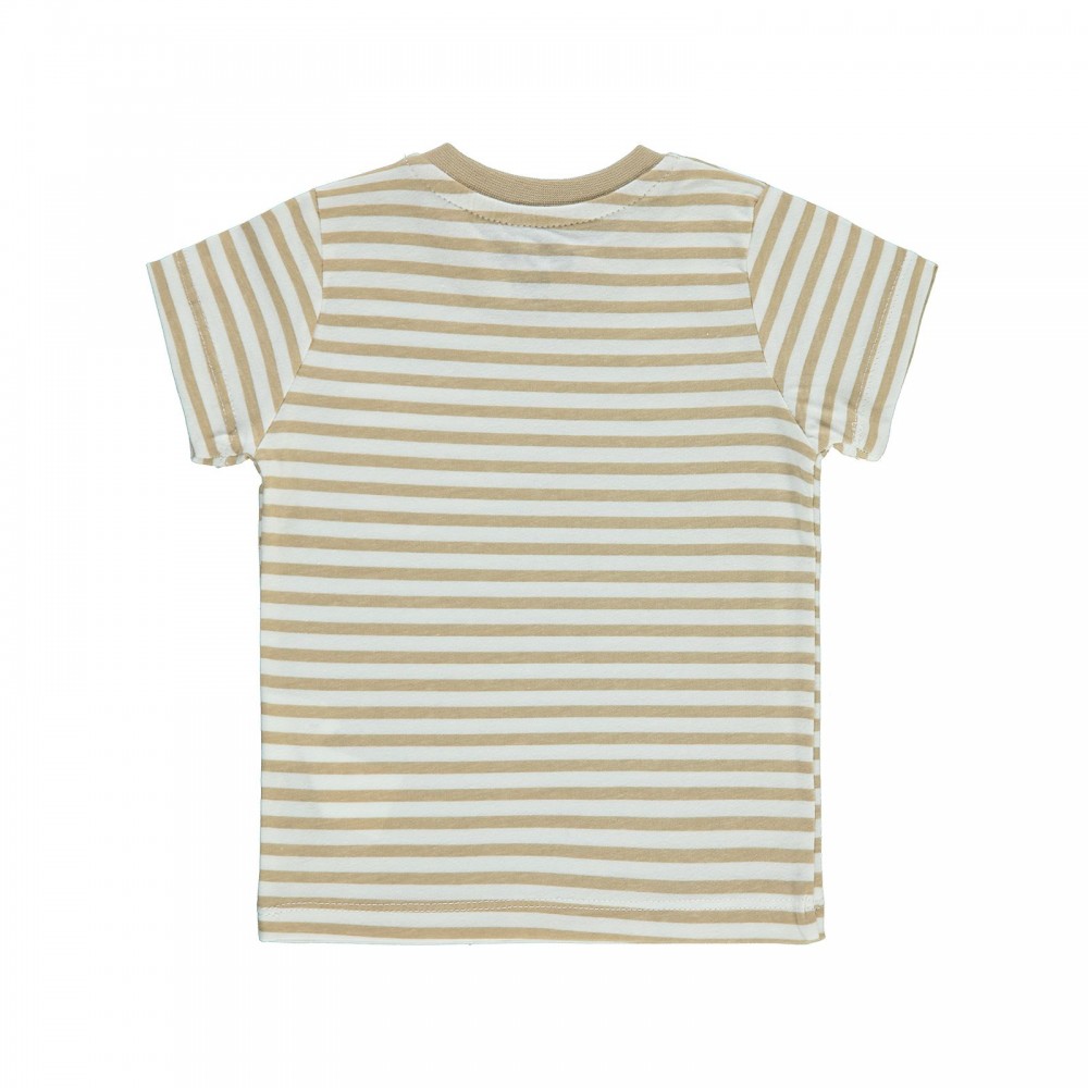 Civil Baby Boy Βρεφικό T-Shirt 6-18 Μηνών  Καφέ