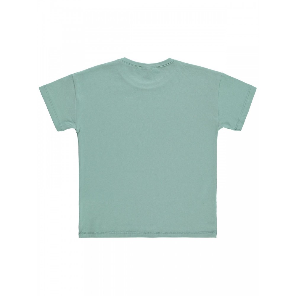 Civil Girls Παιδικό T-Shirt 6-9 Χρονών Ανοιχτό Πράσινο