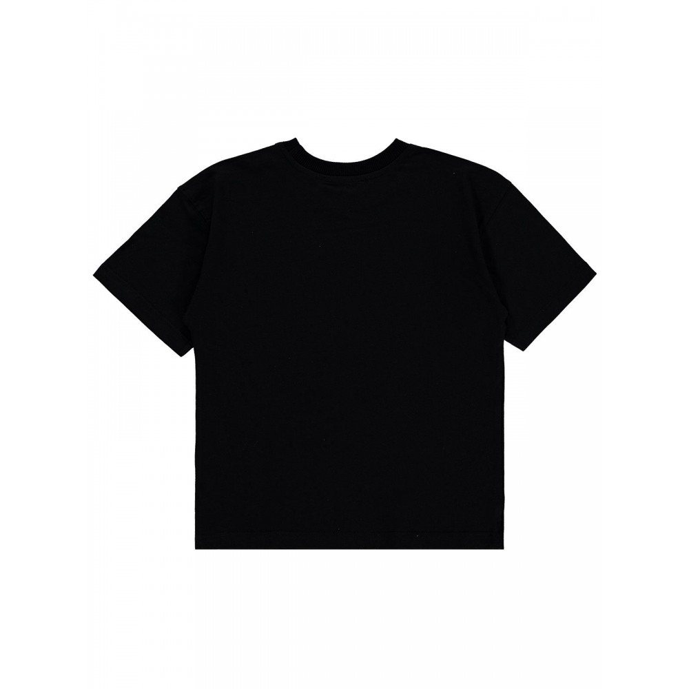 Civil Boys Παιδικό T-Shirt 6-9 Χρονών Μαύρο