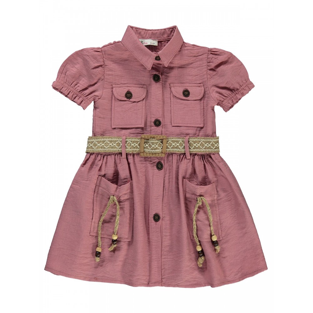 Civil Girls Παιδικό Φόρεμα 2-5 Χρονών Ροζ