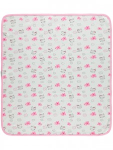 Civil Baby Girl Βρεφική Κουβέρτα 81x91 Cm Ροζ