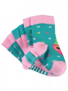 Civil Baby Girl Βρεφικό Σετ Κάλτσες 3Τμχ 6-18 Μηνών Ροζ