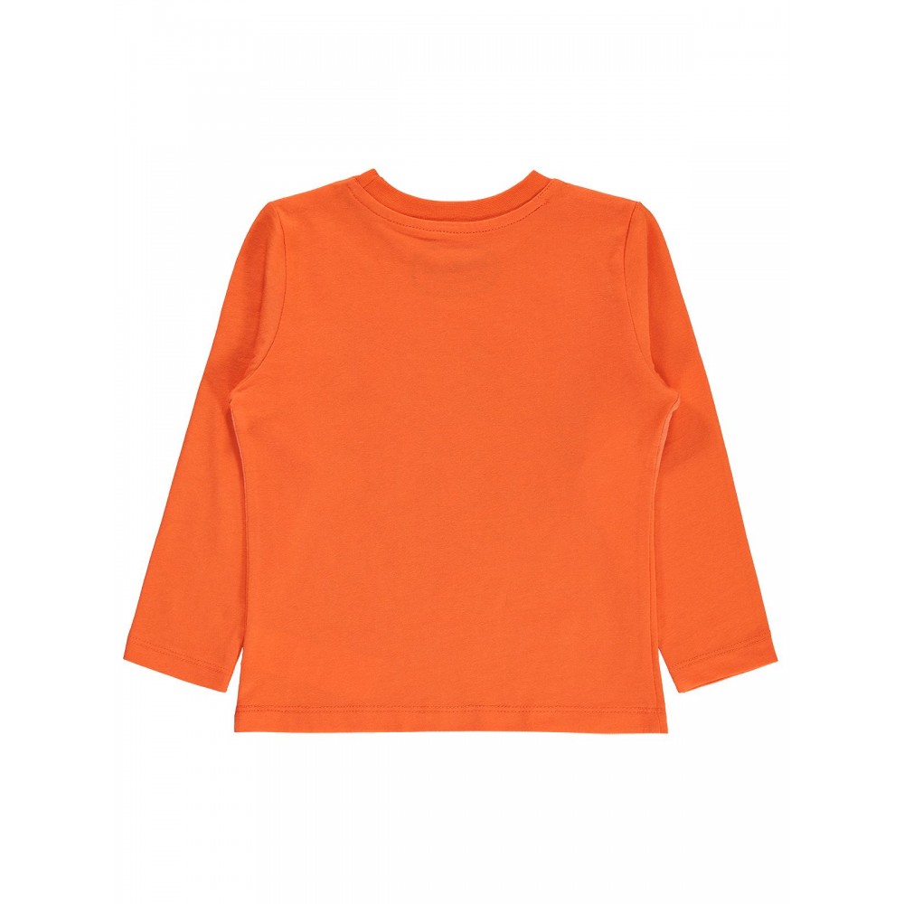 Civil Boys Παιδική Μπλούζα 2-5 Χρονών Πορτοκαλί