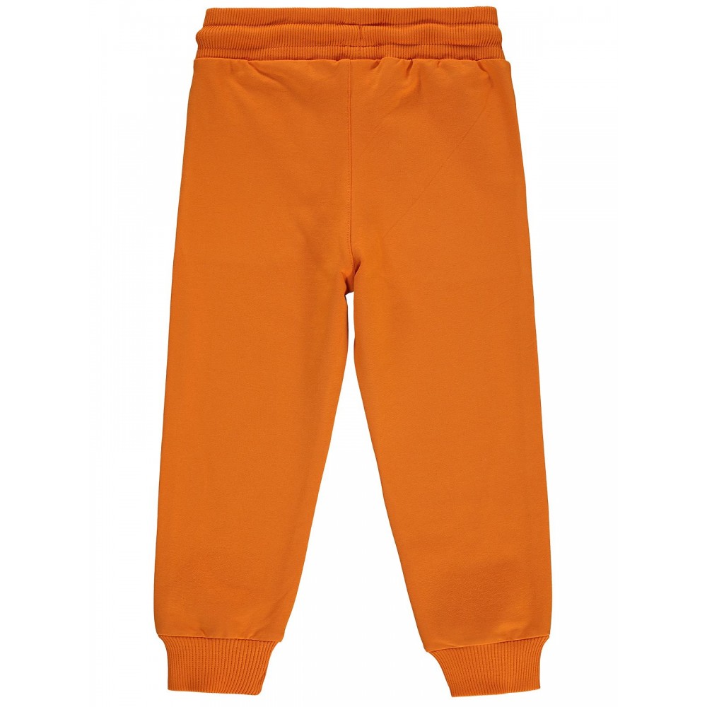 Civil Boys Παιδικό Παντελόνι Φόρμας 2-5 Χρονών Πορτοκαλί