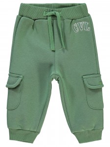 Civil Baby Boy Παντελόνι Φόρμας 6-18 Μηνών Χακί