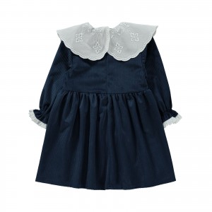 Civil Baby Girl Βρεφικό Φόρεμα 6-18 Μηνών Σκούρο Μπλε