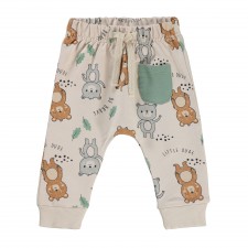 Civil Baby Boy Βρεφικό Παντελόνι Φόρμας 6-18 Μηνών Ιβουάρ